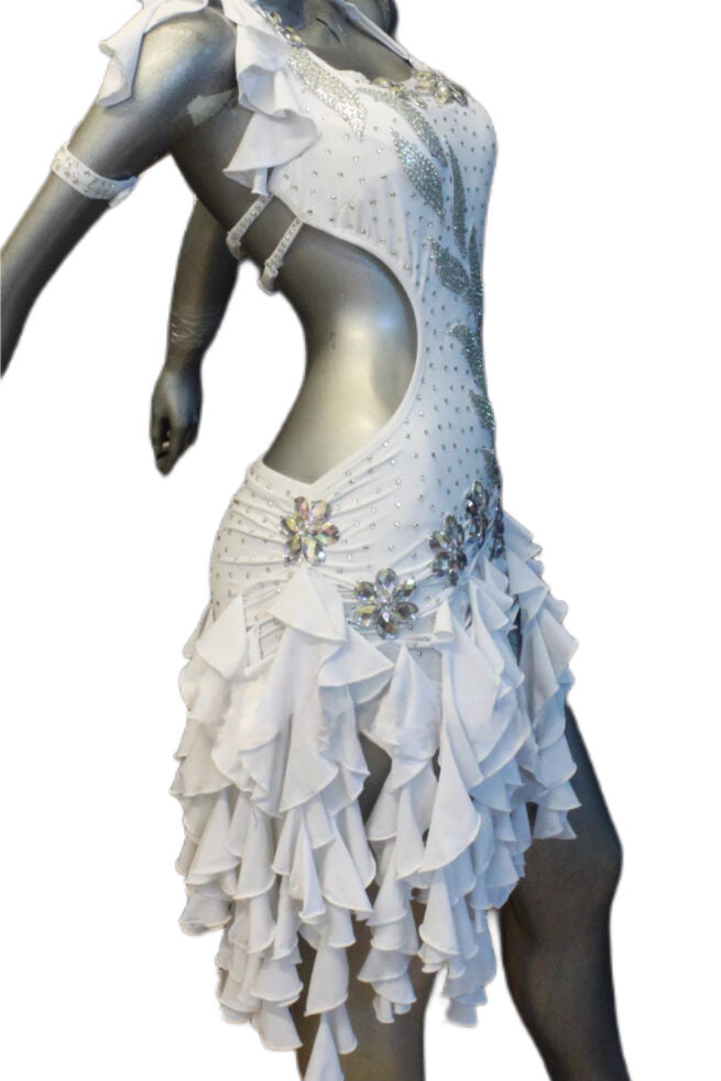 Load image into Gallery viewer, Latin Dance Competition Dress (VL0286)
