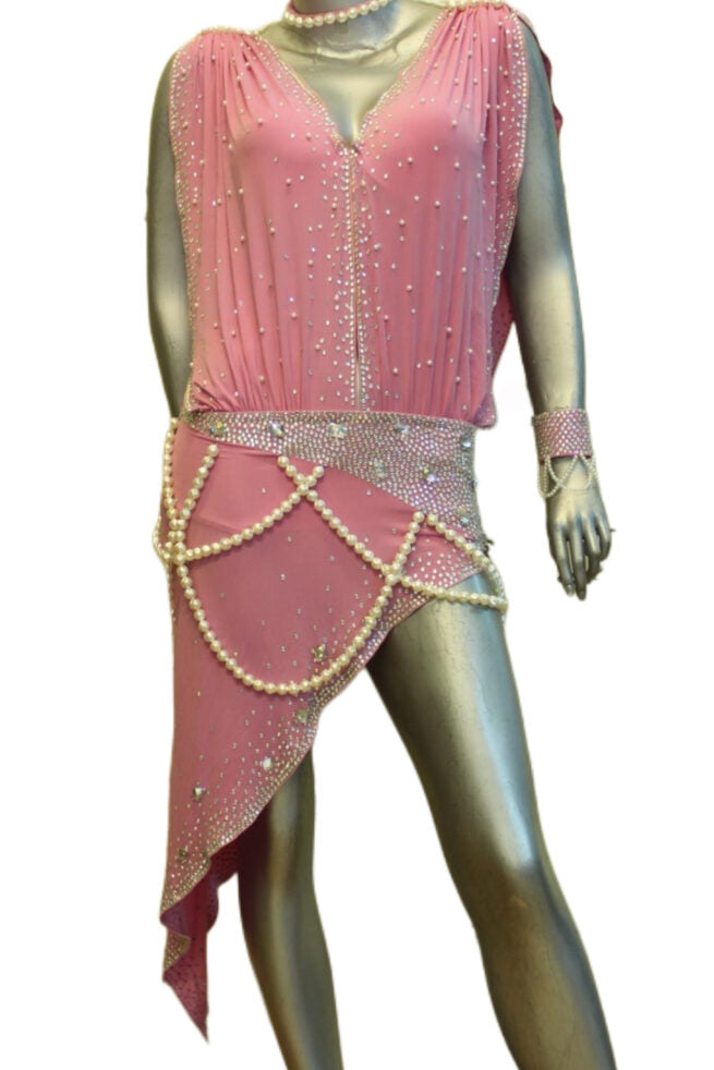 Load image into Gallery viewer, Latin Dance Competition Dress (LT0235)
