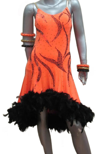 Latin Dance Competition Dress (VL0175)