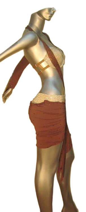 Load image into Gallery viewer, Latin Dance Competition Dress (VL0114)
