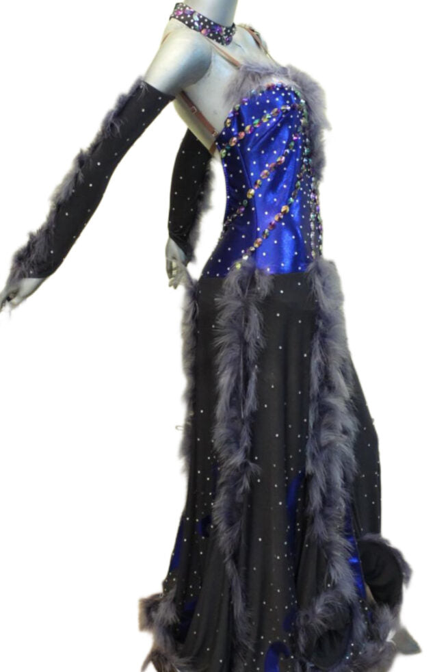 Load image into Gallery viewer, Standard Ballroom Competition Dress (B030)
