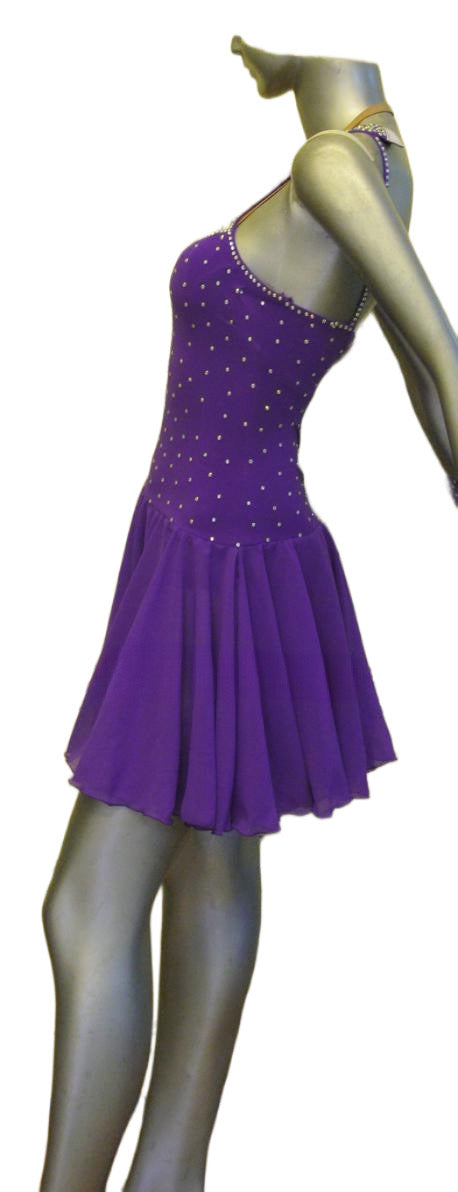 Load image into Gallery viewer, Latin Dance Competition Dress 2 in 1(LS0132)
