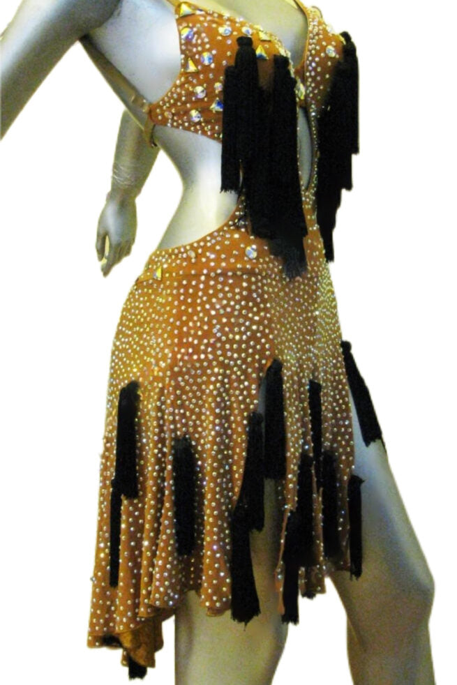 Load image into Gallery viewer, Latin Dance Competition Dress (LT0714)
