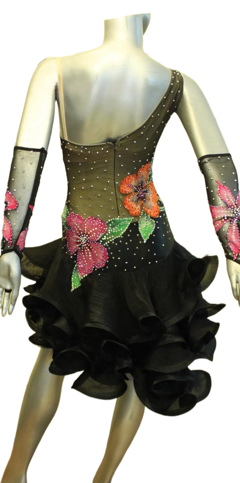 Load image into Gallery viewer, Latin Dance Competition Dress (LT0642)
