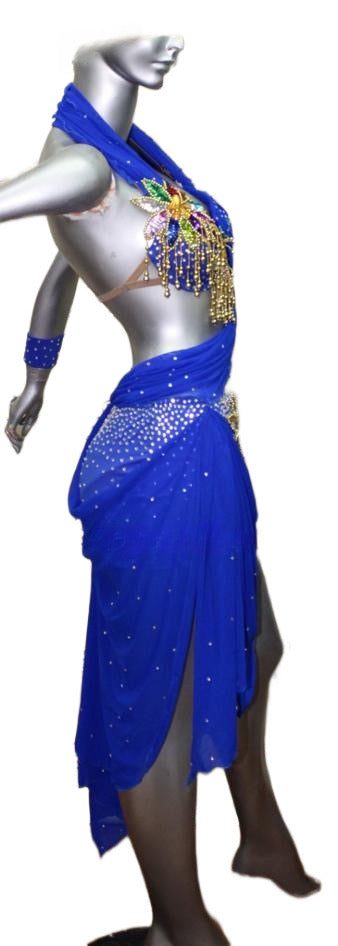 Latin Dance Competition Dress (VL0153)