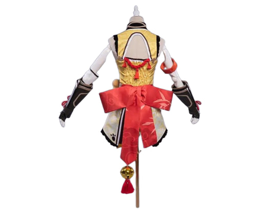 Genshin Impact Xiangling Cosplay Costume