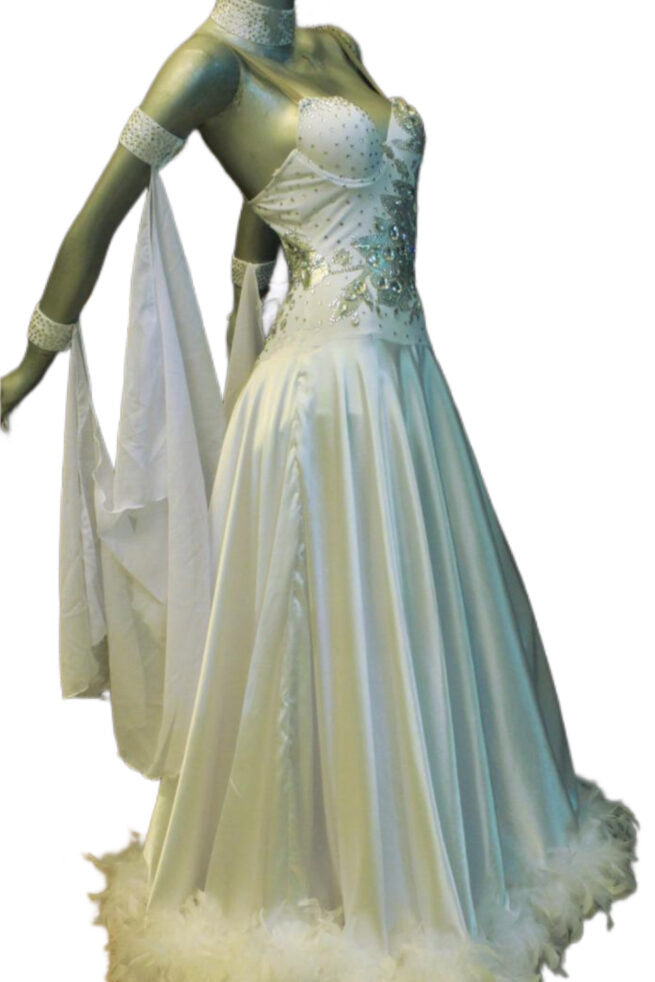 Load image into Gallery viewer, Standard Ballroom Competition Dress (B0106A)
