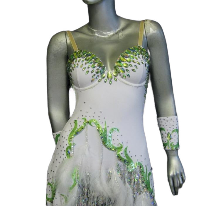 Load image into Gallery viewer, Latin Dance Competition Dress (LS0176)
