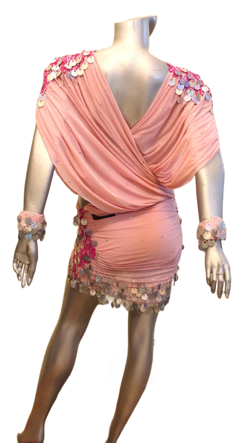 Load image into Gallery viewer, Latin Dance Competition Dress (VL0231)
