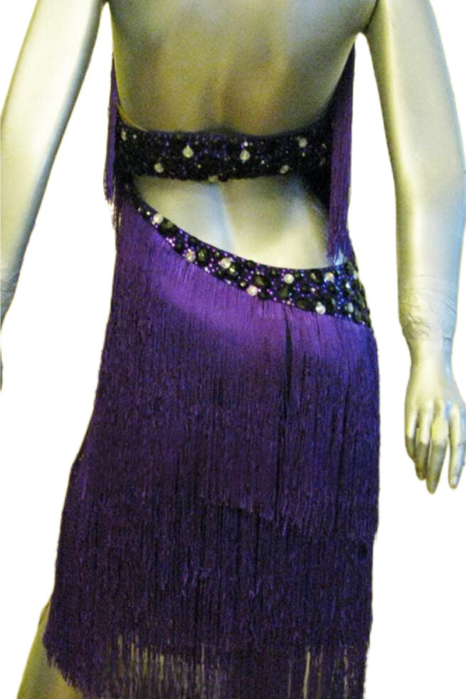 Load image into Gallery viewer, Latin Dance Competition Dress (VL0302)
