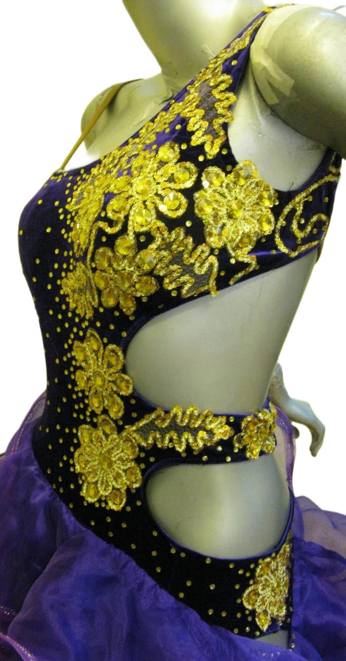 Load image into Gallery viewer, Latin Dance Competition Dress (LT0655)
