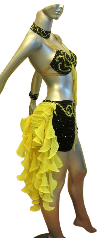 Load image into Gallery viewer, Latin Dance Competition Dress (LS052)
