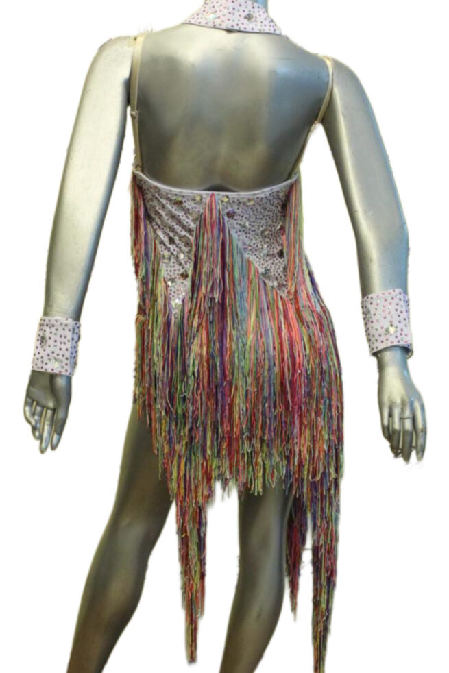 Load image into Gallery viewer, Latin Dance Competition Dress (LT090)
