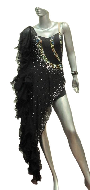 Load image into Gallery viewer, Latin Dance Competition Dress (LT0493)
