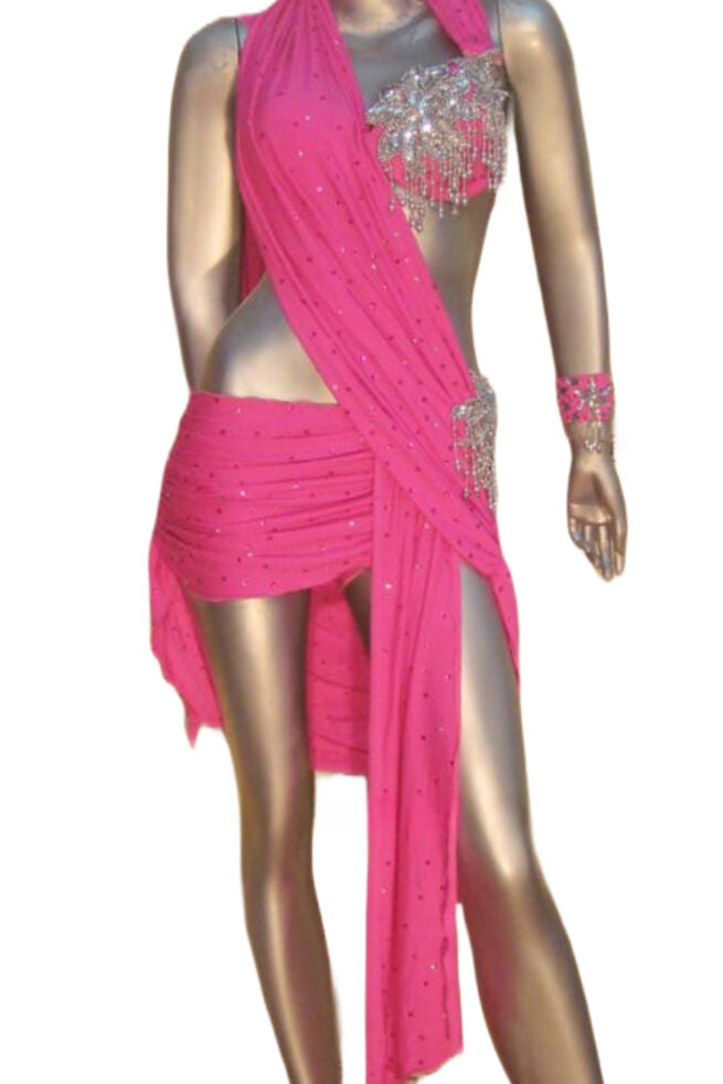 Load image into Gallery viewer, Latin Dance Competition Dress (VL0104)
