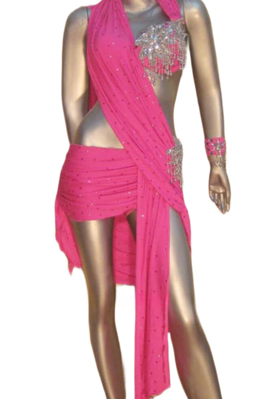 Latin Dance Competition Dress (VL0104)