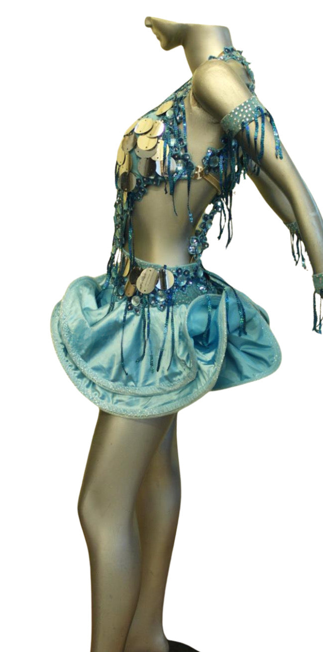 Load image into Gallery viewer, Latin Dance Competition Dress (VL0273)
