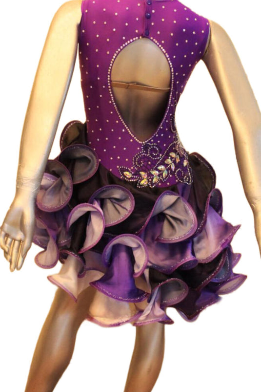 Latin Dance Competition Dress (LT0646)