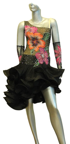 Latin Dance Competition Dress (LT0642)