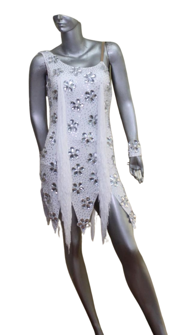 Load image into Gallery viewer, Latin Dance Competition Dress (VL0146)
