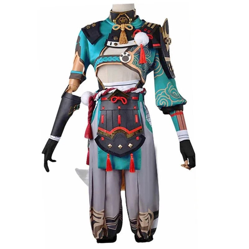 Load image into Gallery viewer, Genshin Impact Gorou Cosplay Costume
