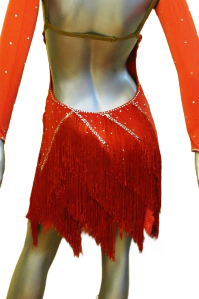 Load image into Gallery viewer, Latin Dance Competition Dress (LT0346)
