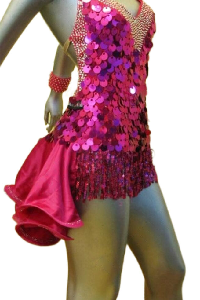 Load image into Gallery viewer, Latin Dance Competition Dress (LT0323)
