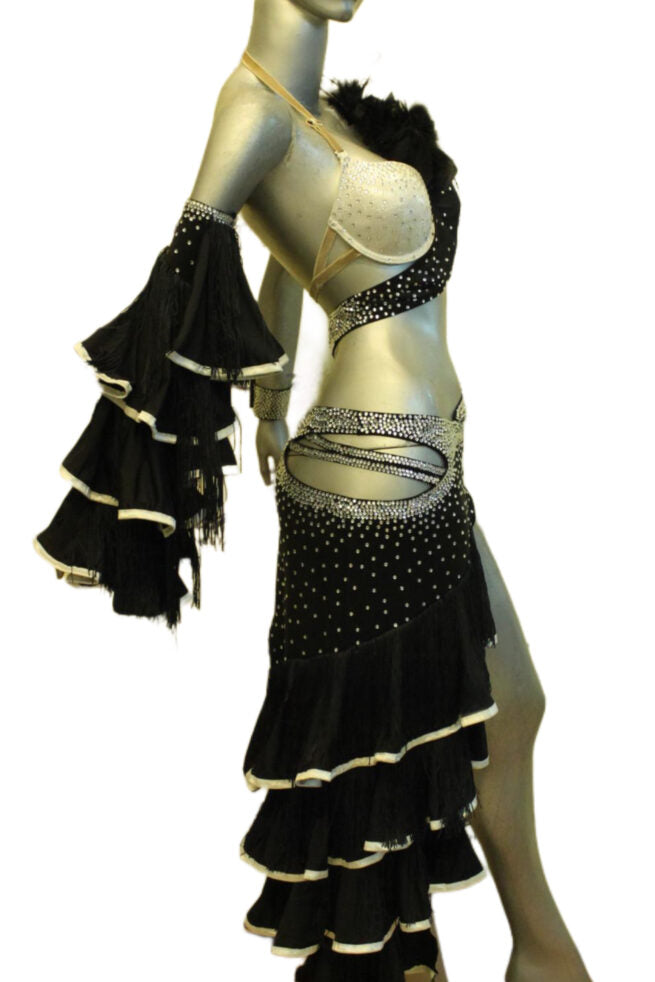 Load image into Gallery viewer, Latin Dance Competition Dress (LT0234)
