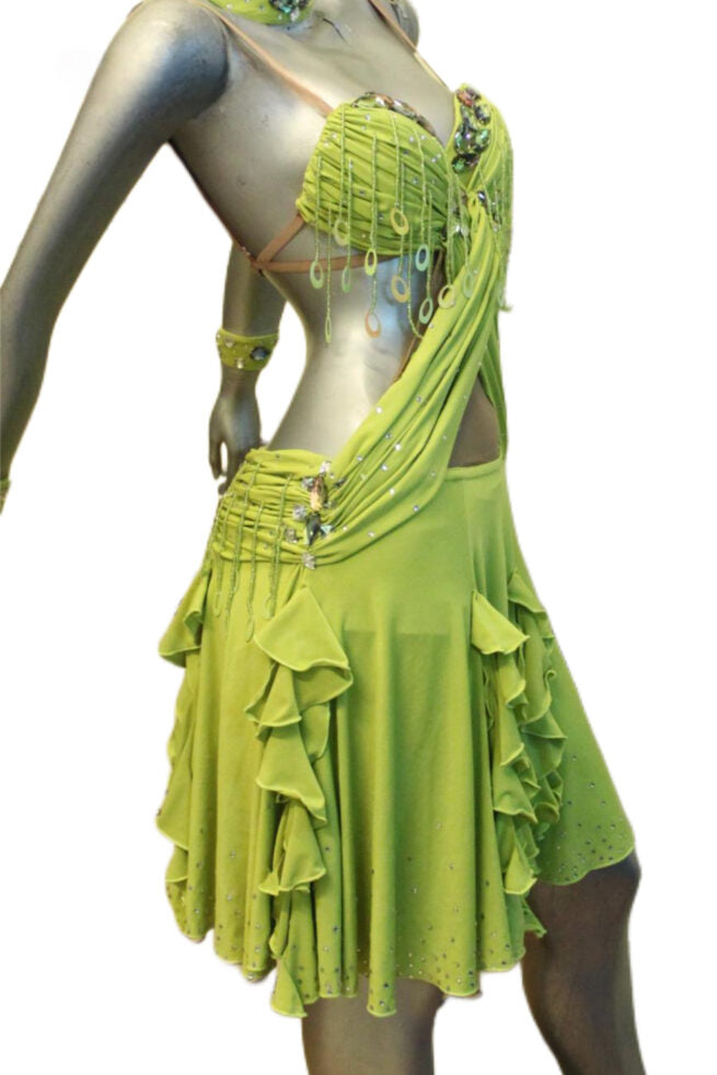 Load image into Gallery viewer, Latin Dance Competition Dress (LT0157)
