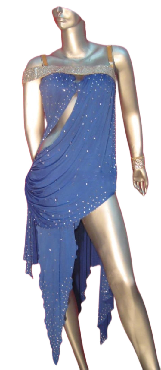 Latin Dance Competition Dress (VL062B)