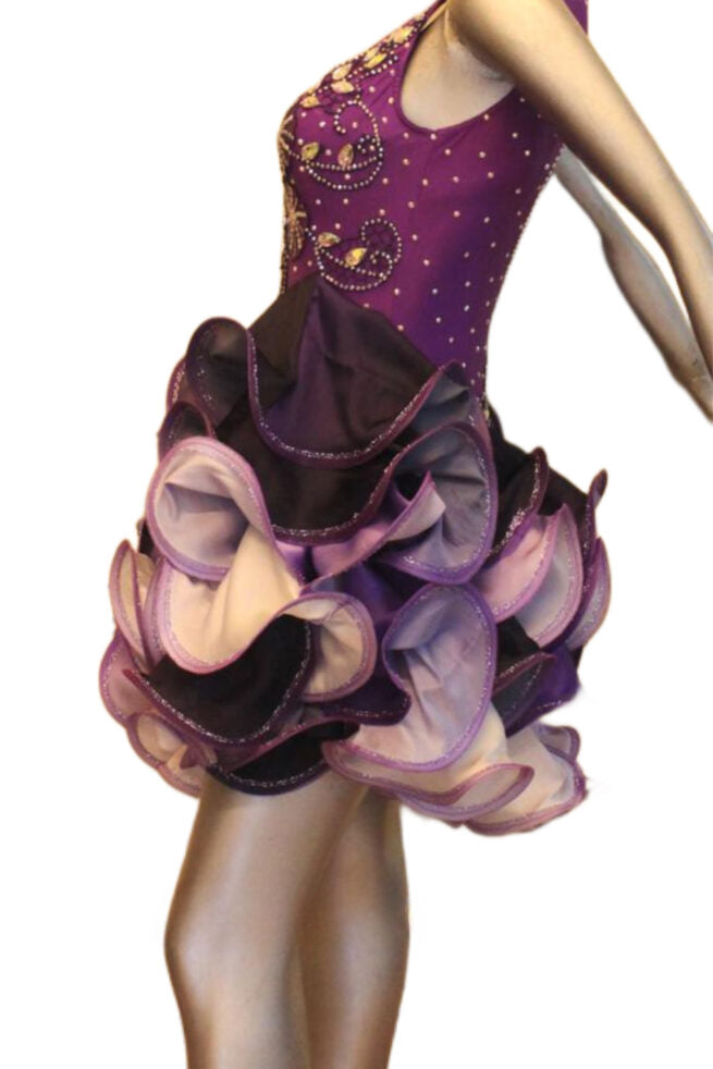 Load image into Gallery viewer, Latin Dance Competition Dress (LT0646)
