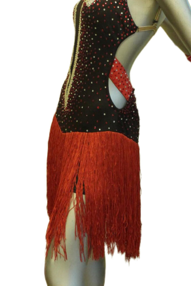 Load image into Gallery viewer, Latin Dance Competition Dress (LT0235A)
