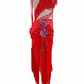 ByCharme Red Exquisite Edition Latin Salsa Competition Dress - BCL-0071
