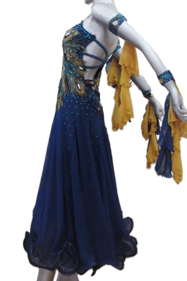 Load image into Gallery viewer, Standard Ballroom Competition Dress (B0221)
