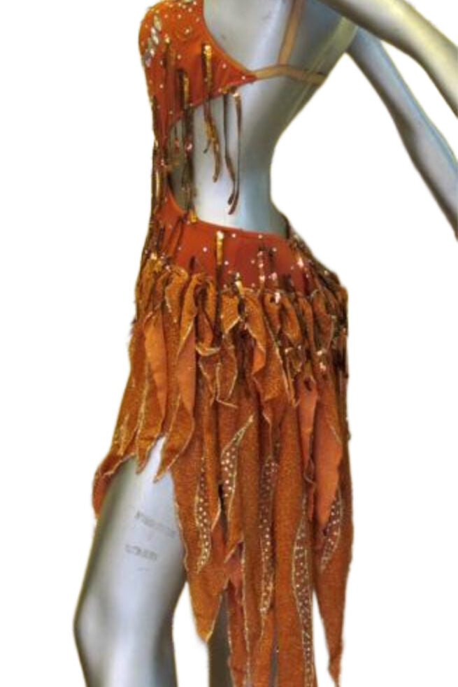 Load image into Gallery viewer, Latin Dance Competition Dress (LT039)
