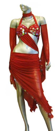 Latin Dance Competition Dress (LT0191A)