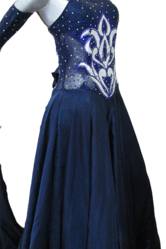 Load image into Gallery viewer, Standard Ballroom Competition Dress (B084)
