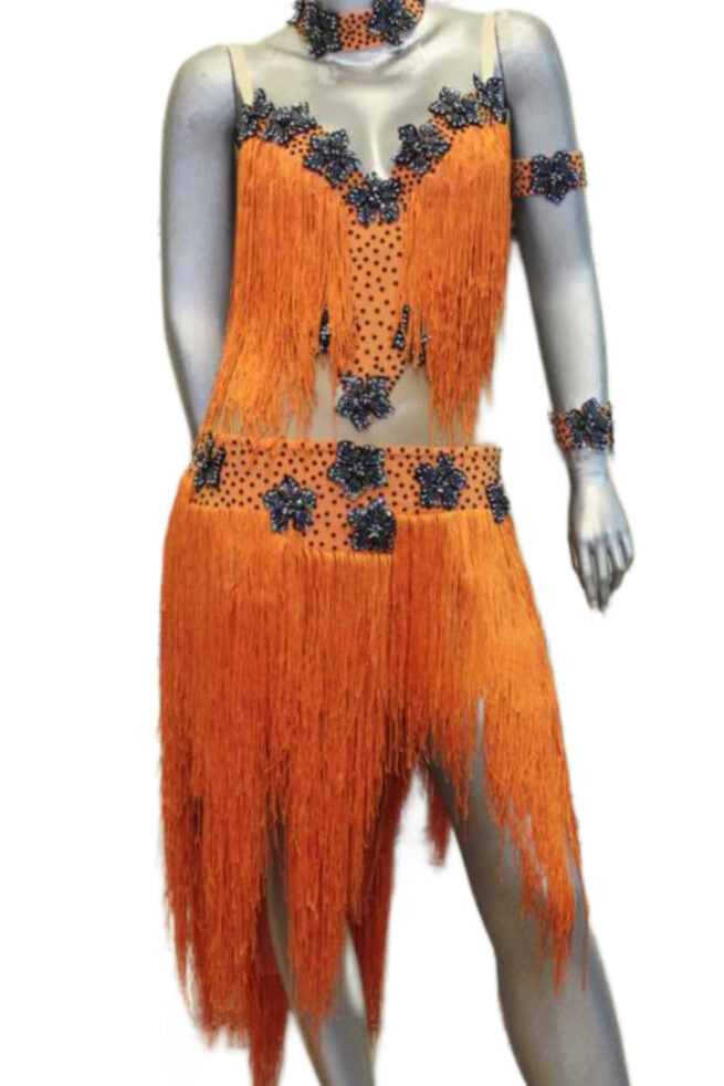 Load image into Gallery viewer, Latin Dance Competition Dress (LT0152N)
