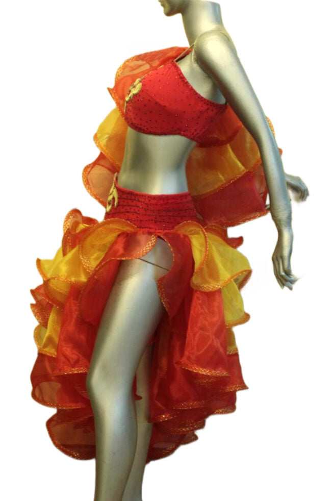 Load image into Gallery viewer, Latin Dance Competition Dress (LT0218)
