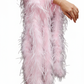 ByCharme Light Pink Feather Ballroom Competition Dress - BC-0049