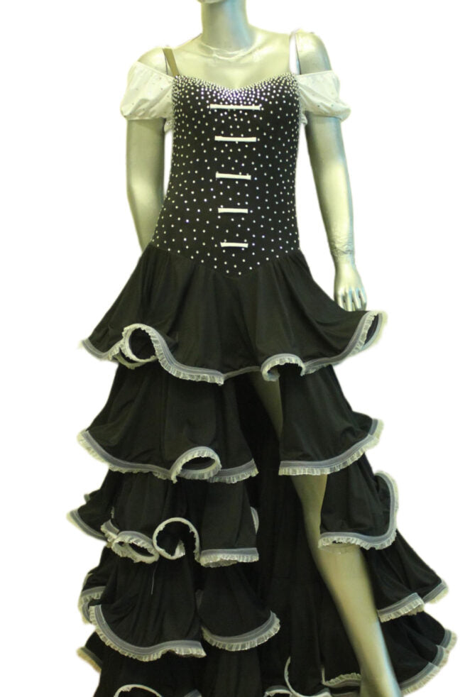 Load image into Gallery viewer, Standard Ballroom Competition Dress (B069)
