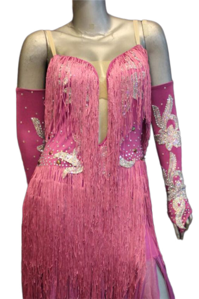 Load image into Gallery viewer, Latin Dance Competition Dress (LT0591)
