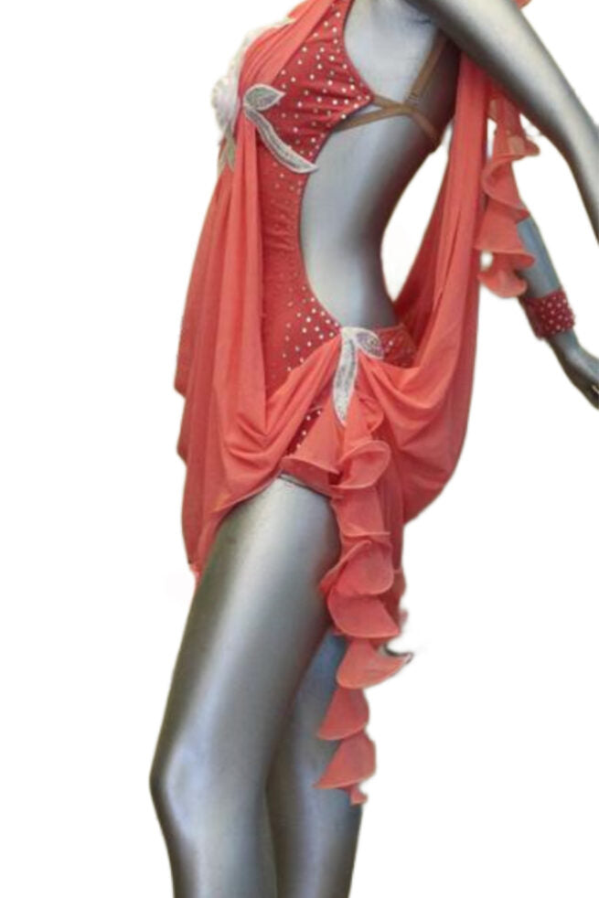 Load image into Gallery viewer, Latin Dance Competition Dress (LT0108)
