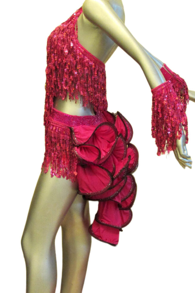 Load image into Gallery viewer, Latin Dance Competition Dress (LT0183)
