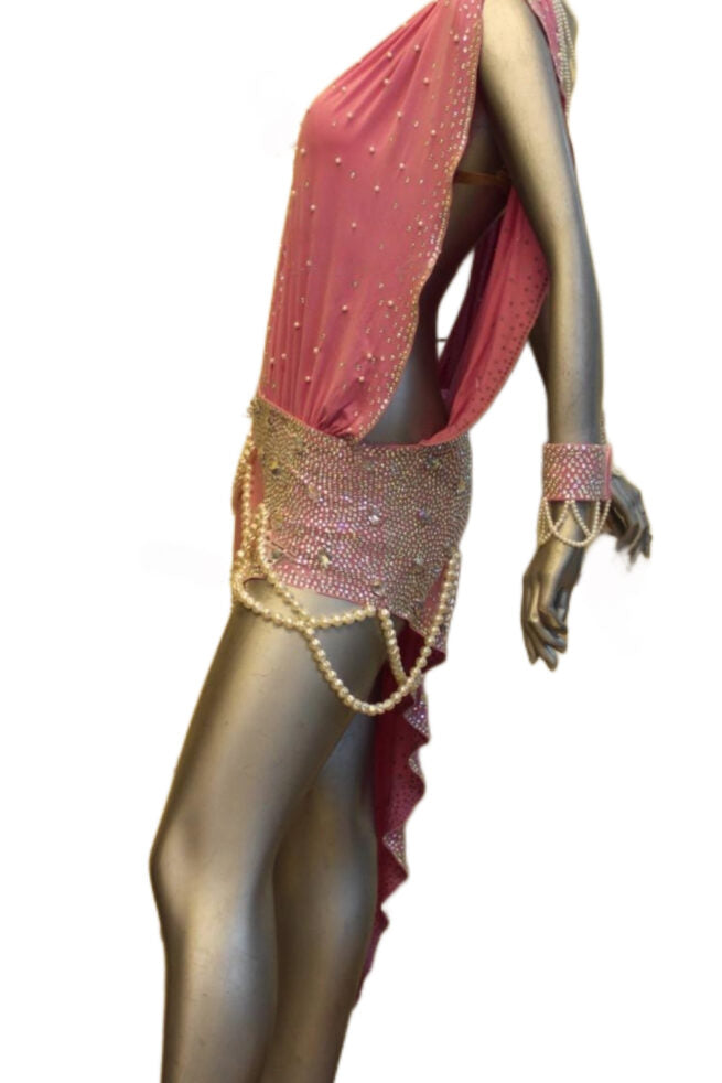 Load image into Gallery viewer, Latin Dance Competition Dress (LT0235)
