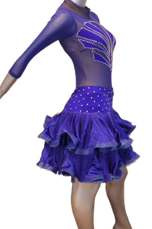 Latin Dance Competition Dress (LT0614)