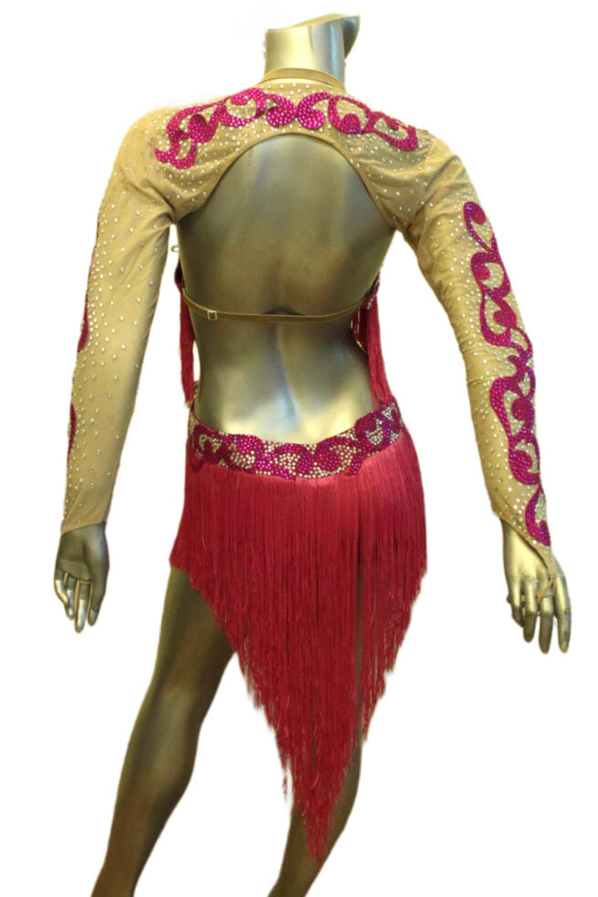 Load image into Gallery viewer, Latin Dance Competition Dress (LT0213)
