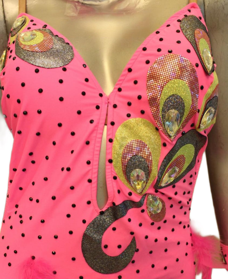 Load image into Gallery viewer, Latin Dance Competition Dress (LS0112)
