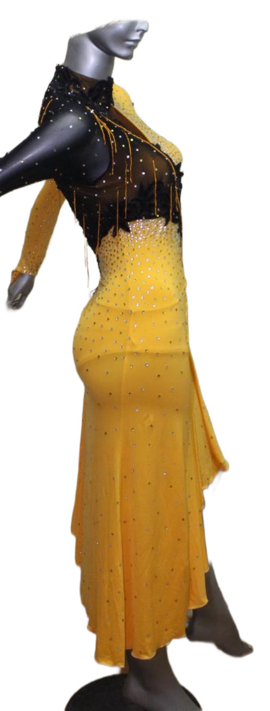 Load image into Gallery viewer, Latin Dance Competition Dress (VL0332)
