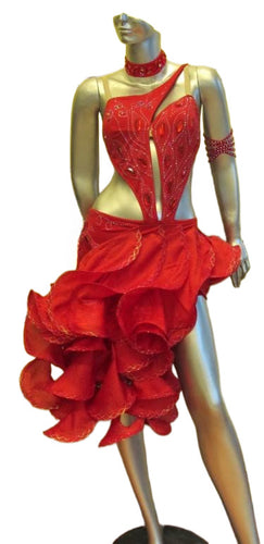 Latin Dance Competition Dress (LT0500A)